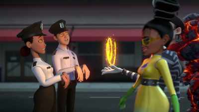 Anything I say can
and will be used against me - Megamind vs. the Doom Syndicate