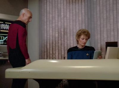 - Anything?
- Not yet. - Star Trek: The Next Generation