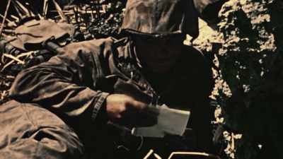 ANYTHING THAT TAKES THEIR
MINDS OFF THE WAR IS WELCOME. - The Pacific War in Color