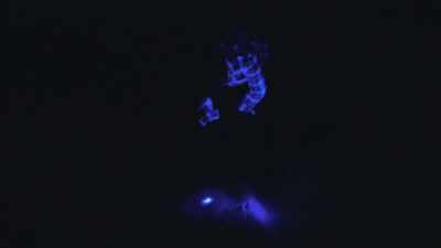 Anything that's potch or opal will
fluoresce, so you can immediately
see it. - Outback Opal Hunters