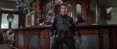 - Anything wrong with that, stranger?
- No, not a thing, friend. - Little Big Man