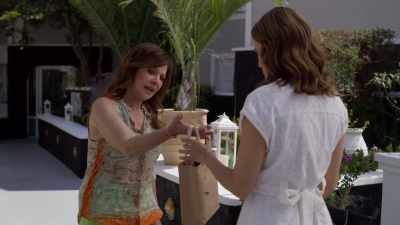 Anyway, I brought you
a little something. - Love's Greek to Me