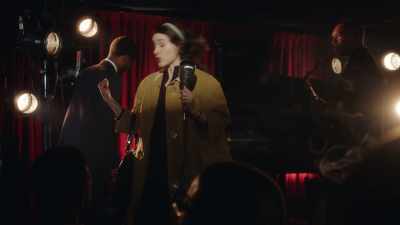- Anyway, I
was outside talking to the guys, - The Marvelous Mrs. Maisel
