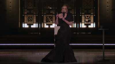 Anyway, this is the first time
that my son - Adele One Night Only