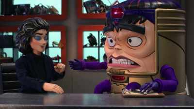 Anyway, let me be the first to say
welcome aboard, Science Drone HB86-- - Marvel's M.O.D.O.K.