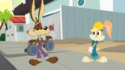 Anyway, let me present to you
my latest invention, - Bugs Bunny Builders