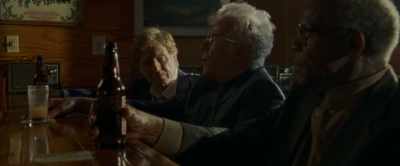 Anyway, the first thing
he does is - The Old Man & the Gun