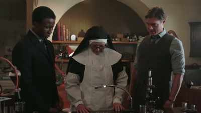  Anyway, there's a similar
 blob on her thorax - Sister Boniface Mysteries