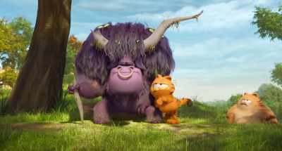 Anyways, here's the thing.
Me and my crew back there, - The Garfield Movie