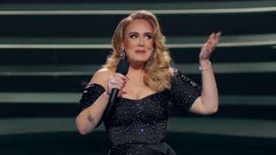 Anyways, I was minding
my own business, - An Audience with Adele