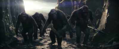 [apes growling] - Godzilla x Kong: The New Empire