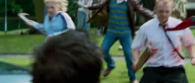 Apologies for the cramped conditions. - Shaun of the Dead