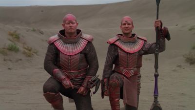 Apophis sends his greetings
and bids you welcome upon his vessel. - Stargate SG-1