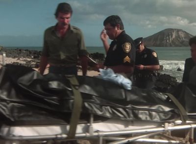 ApparentIy he was out for a midnight swim. - Magnum, P.I.