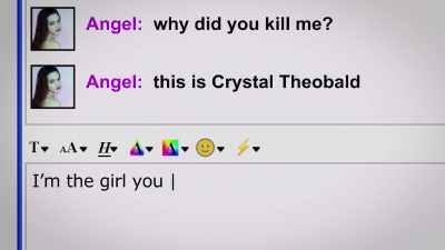 Apparently, you didn't even know
who you had killed - Why Did You Kill Me?