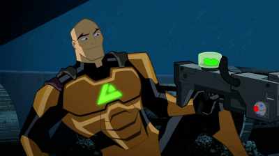 Apparently, mutated Kryptonite
affects humans, as well. - Justice League Action