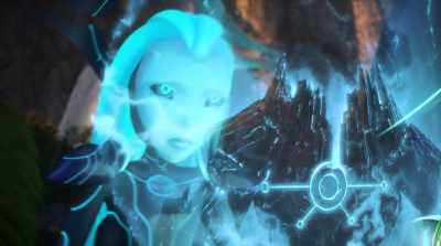 Apparently the Fire Titan
did not get the memo. - Trollhunters: Rise of the Titans