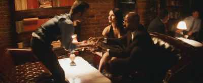 Apparently the
piano player's blind. - The Fox Hunter