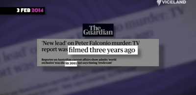 Apparently there's no urgency
in solving a murder investigation, - The Back Side of Television