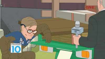 Apparently my two best friends
started an underground gay day spa. - Trailer Park Boys: The Animated Series