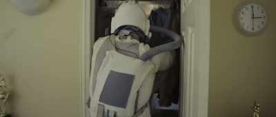 Appears to be another room
identical to the previous, - Doors