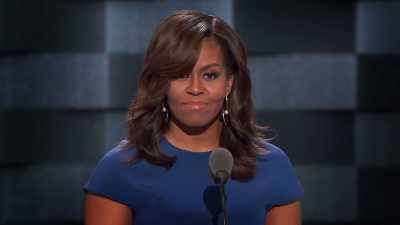 [applause and cheering] - First Ladies