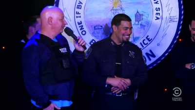 [applause] - Jeff Ross Roasts Cops
