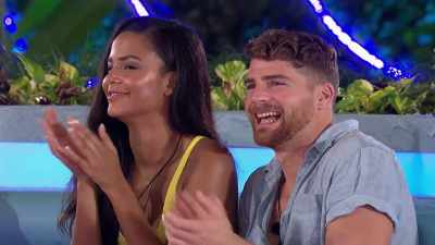 [ APPLAUSE ]
♪ - Love Island
