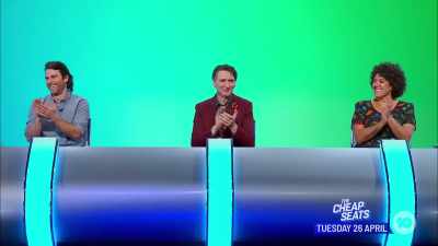 (APPLAUSE)
Yes! Yes! We did it. - Would I Lie to You?