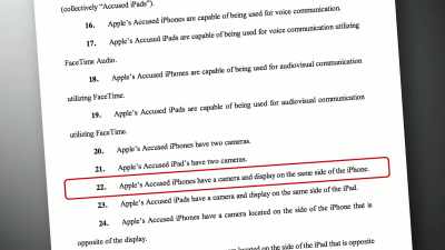 APPLE'S ACCUSED IPHONES
HAVE A CAMERA - The Patent Scam