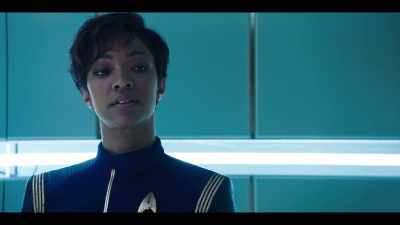 Approximately eight minutes. - Star Trek: Discovery