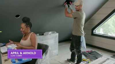 April: Alright! I'm done!
Arnold: You're done, really? - Renovation Resort