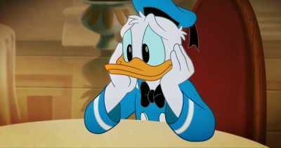 -April: "Don't ever call..."
-May: "...email..." - Legend of the Three Caballeros