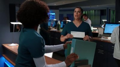 - April?
This just came in for you. - Chicago Med