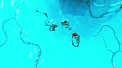 Aquatic cobras! - Madagascar 3: Europe's Most Wanted
