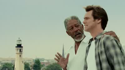 Aquí está su sopa. - Bruce Almighty