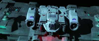 Arcturus medical shuttle
reengaging with Luna-One. - Battle for Pandora