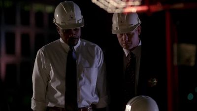 Are all your workers
this careless with their tools? - CSI: Crime Scene Investigation