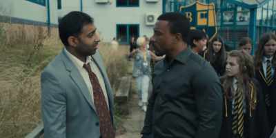 - Are we allowed to talk out here?
- Yeah. Yeah. - Adolescence