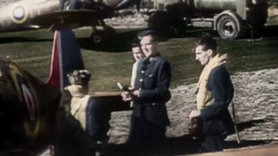 Are you alright? Did you get any for the battle? - Greatest Events of World War II in Colour
