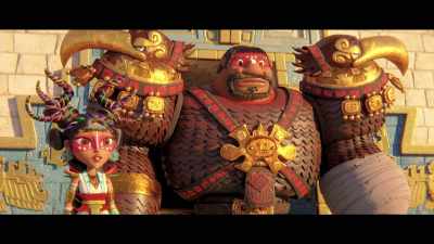 Are both Eagle Warriors. - Maya and the Three