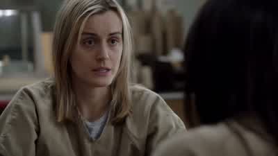 Are you cheating on me and Larry with Crazy Eyes'Cause there is not room for the four of us - Orange Is the New Black