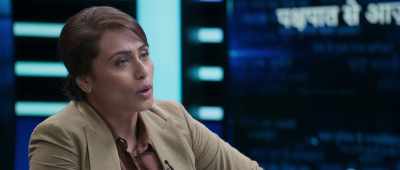 "Are my clothes decent enough?"
Our moral character is questioned. - Mardaani 2