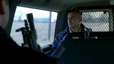 Are you coming over here
in a minute, sir? - Prison Break