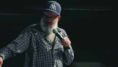 Are-- do you have--
you have your shoes off enough?" - David Cross: Oh Come On
