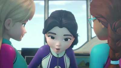 Are you dolphins
or are you sharks? - LEGO Friends: Girls on a Mission