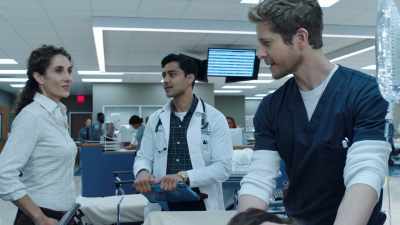 - Are you done sucking up yet?
- Nope. A five-year survival - The Resident