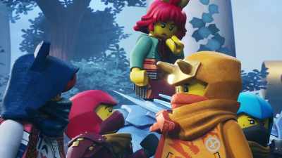 Are dragons known
for attacking people, - LEGO Ninjago: Dragons Rising
