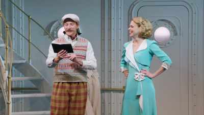 "Are you drunk or crazy?
Good luck, Reno sweeney." - Anything Goes