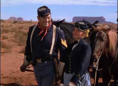 Are you enjoying your walk, darlin'? - She Wore a Yellow Ribbon